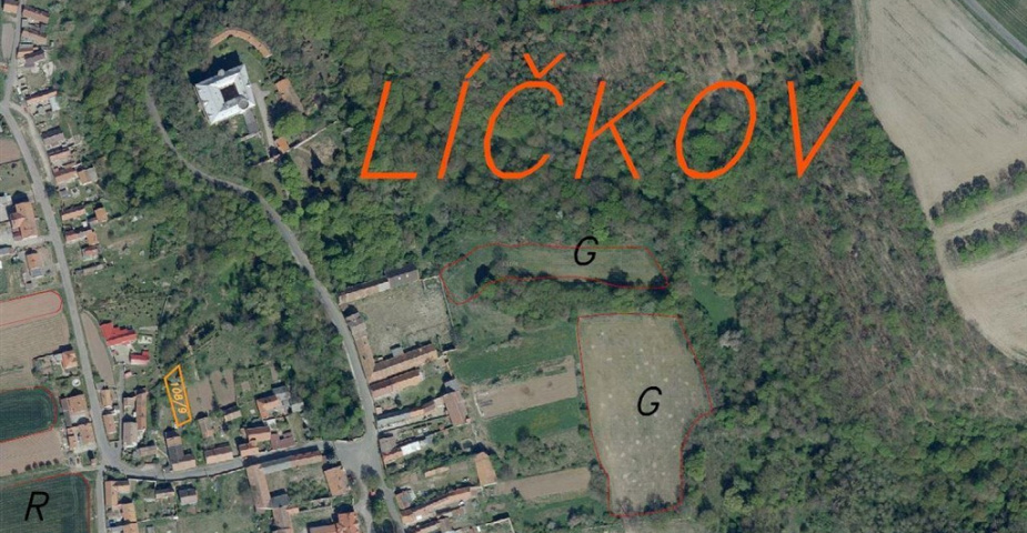 Prodej pozemku Líčkov