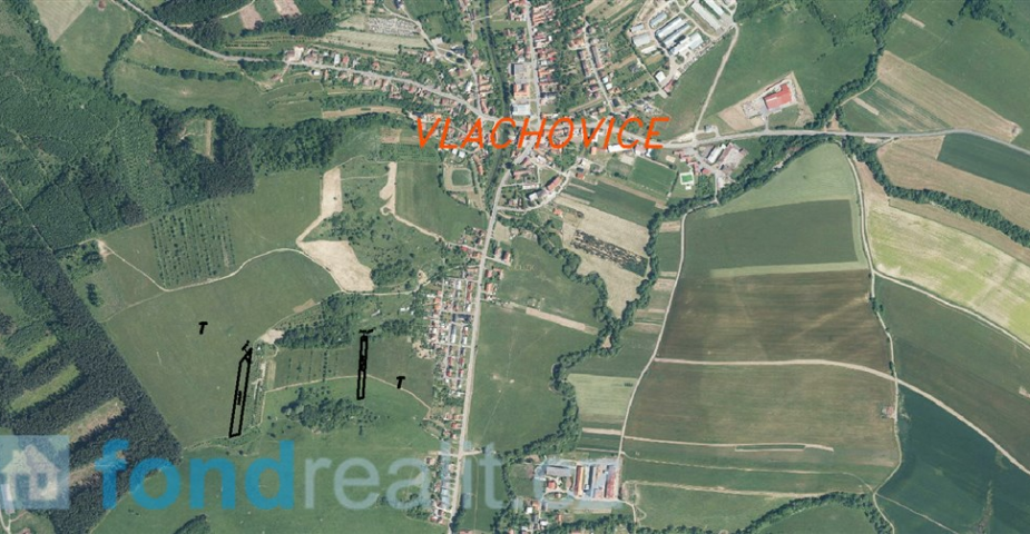 Prodej pozemků v obci Vlachovice