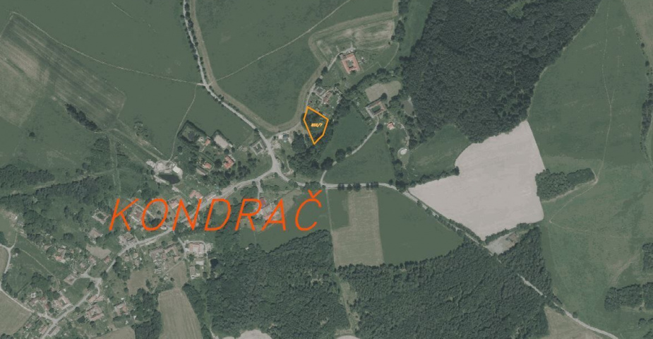 Dražba pozemku Kondrač