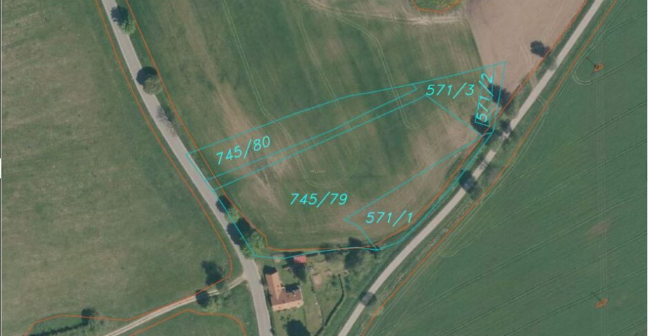 Prodej pozemků Mostky