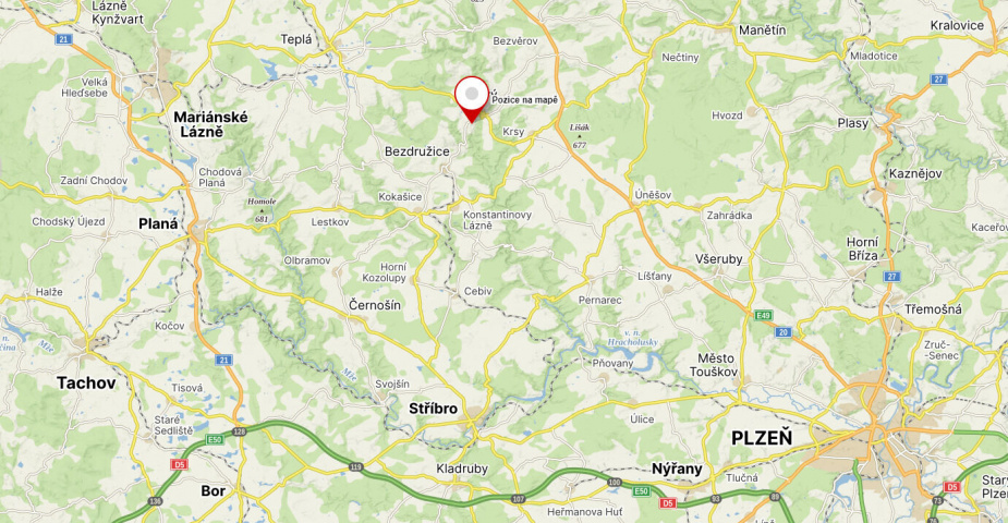 dražba pozemku k.ú. Úterý