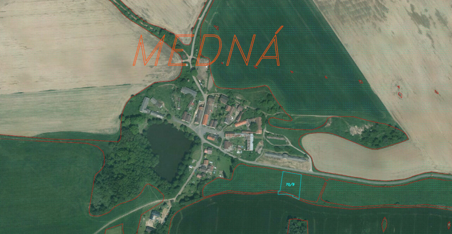 prodej pozemku Medná