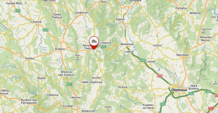 Prodej pozemků Linhartice