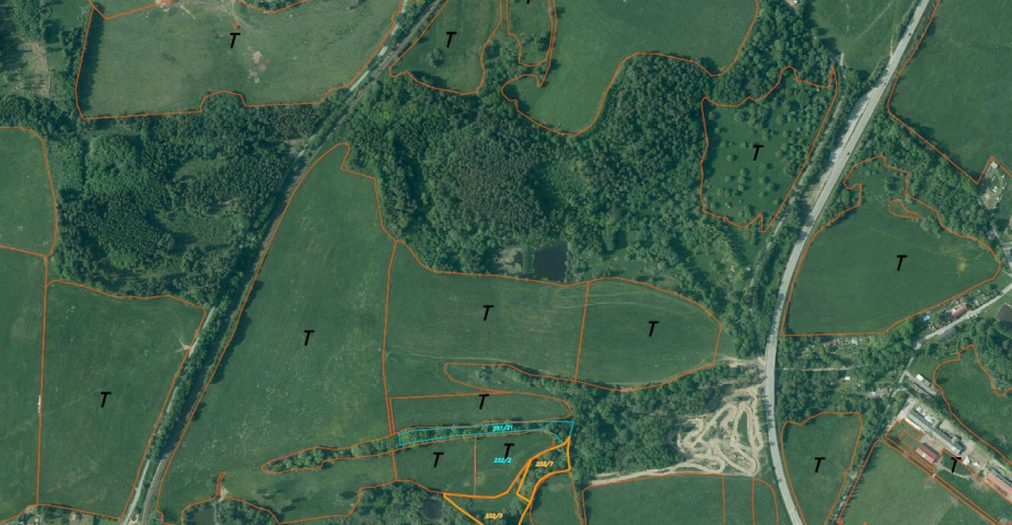 Prodej pozemků Trojany u Dolního Dvořiště