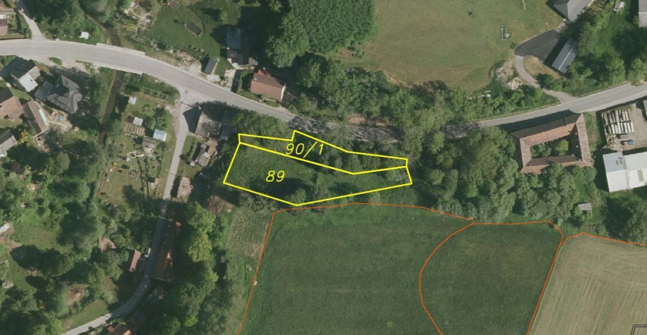 Prodej pozemků Horní Stropnice