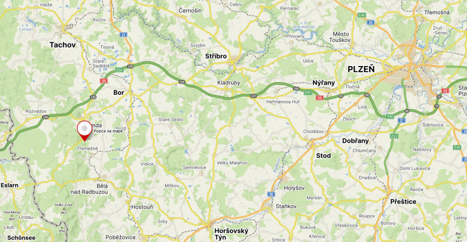 prodej pozemku Málkov u Přimdy