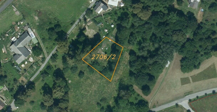 Prodej pozemku Vlčice u Javorníka, obec Vlčice