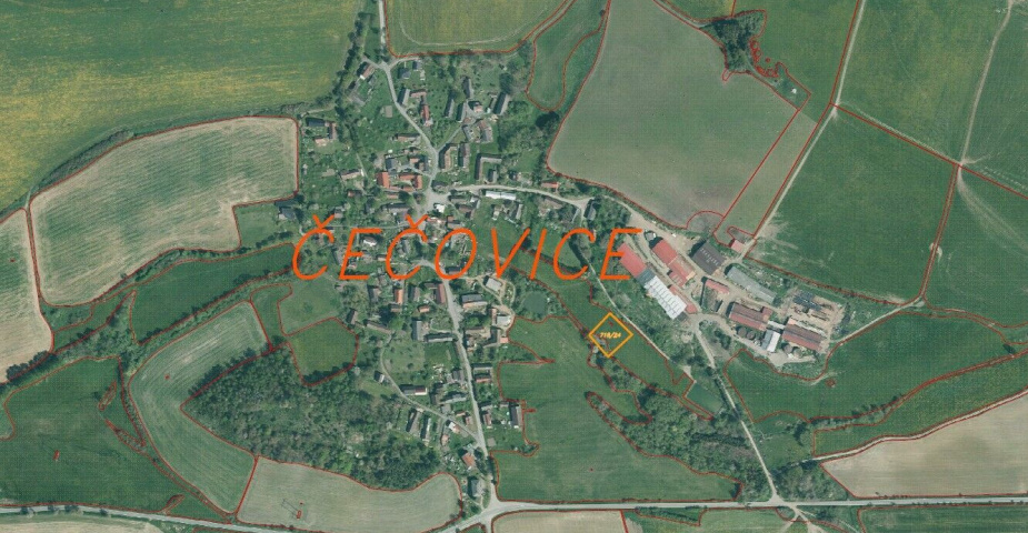 dražba pozemku k.ú. Čečovice
