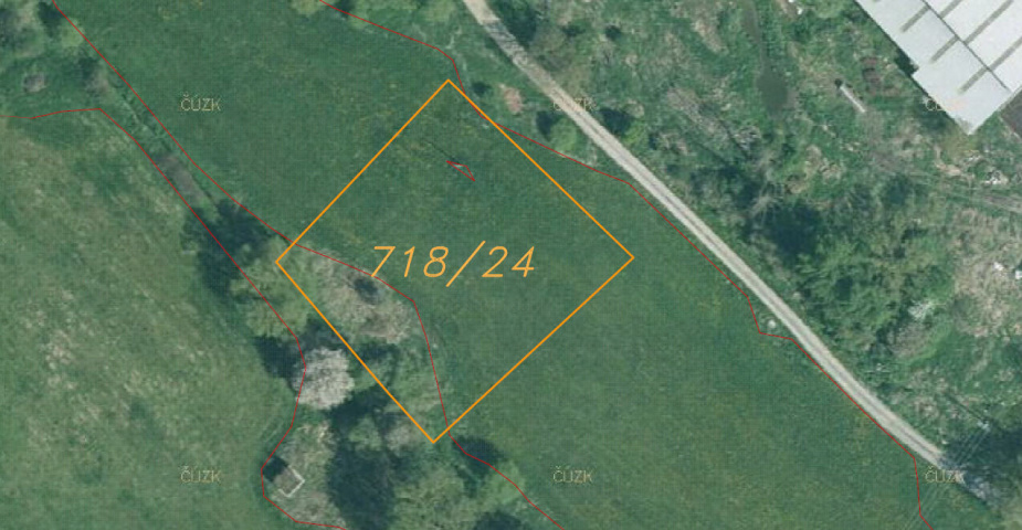 dražba pozemku k.ú. Čečovice