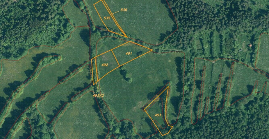 dražba pozemků k.ú. Maleč