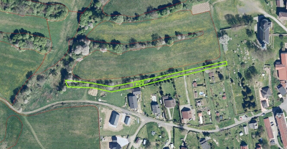 prodej pozemků k.ú. Petrovice u Chabařovic