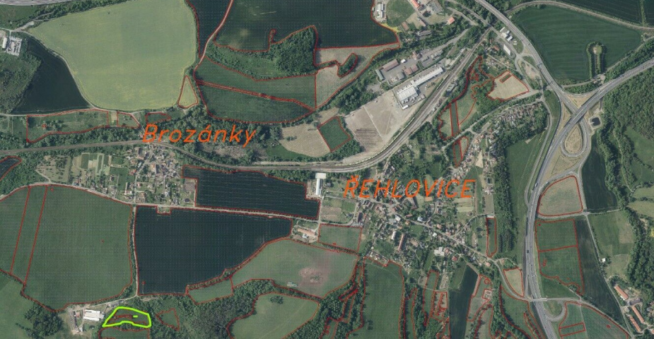 prodej pozemku k.ú. Řehlovice