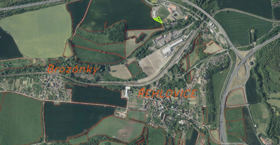 prodej pozemku k.ú. Řehlovice