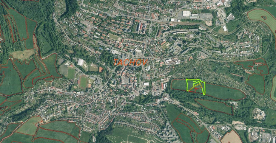 dražba pozemků k.ú. Tachov