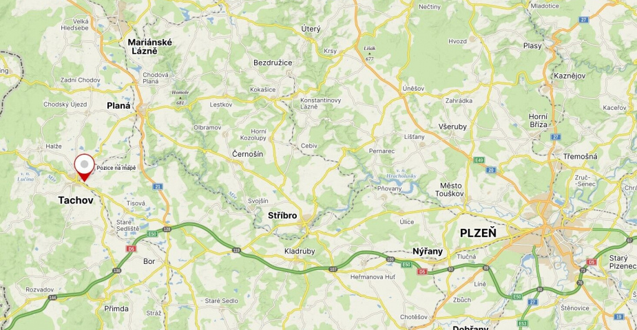 dražba pozemků k.ú. Tachov