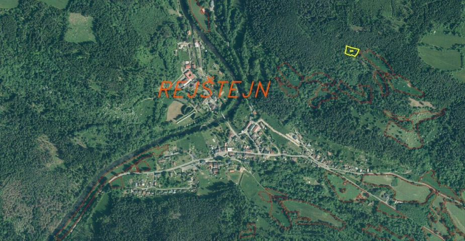 dražba pozemku k.ú. Rejštejn