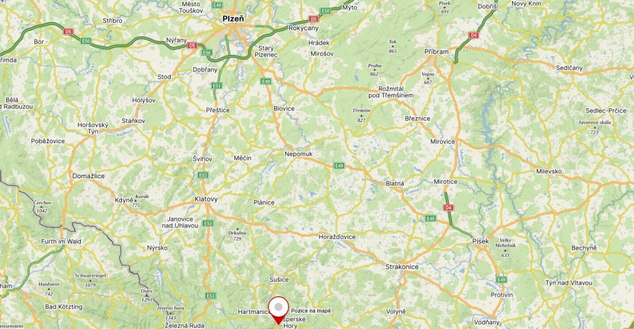 dražba pozemku k.ú. Rejštejn