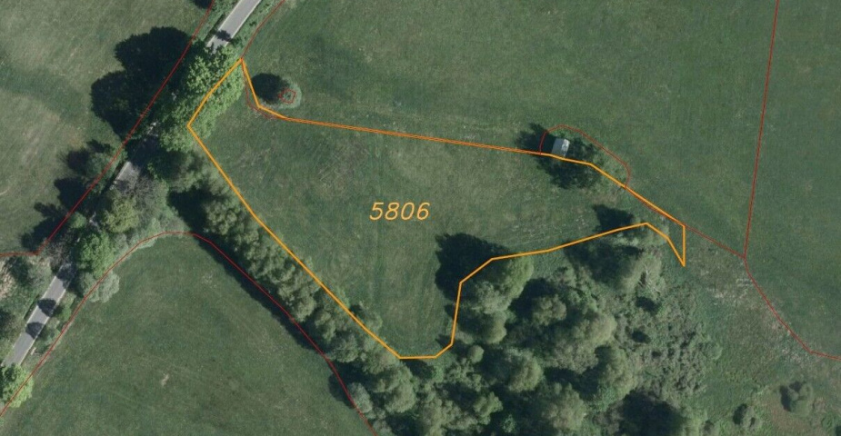 DRAŽBA pozemku Bartošovice v Orlických horách