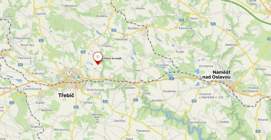 Prodej pozemků Ptáčov