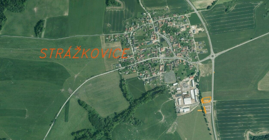 Prodej pozemků Strážkovice