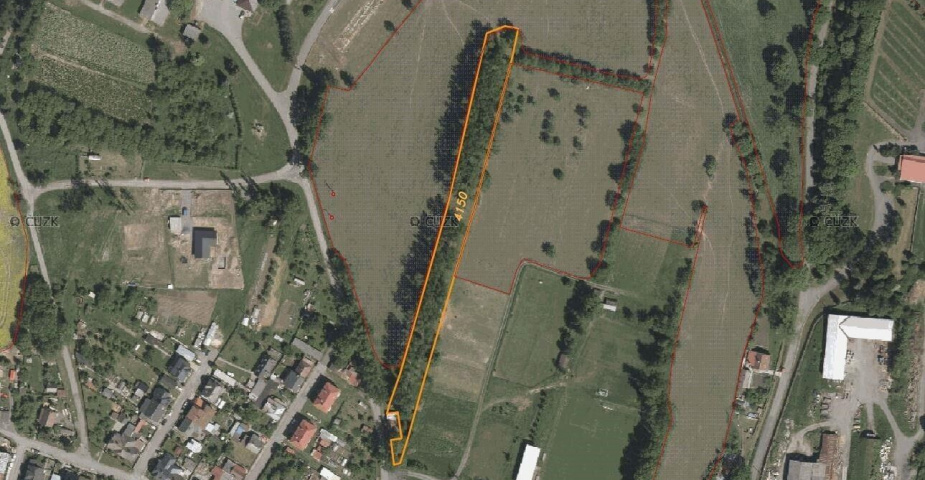 Pozemek Budišov nad Budišovkou