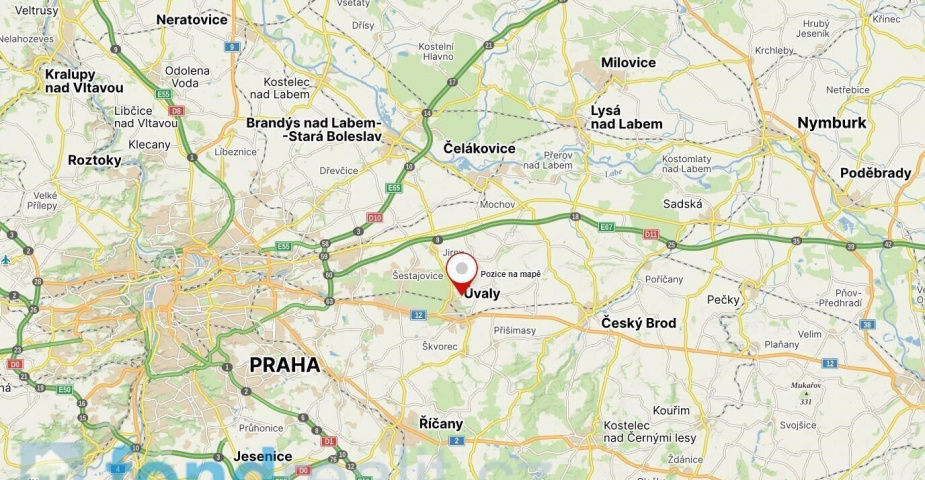 Prodej pozemku Úvaly u Prahy