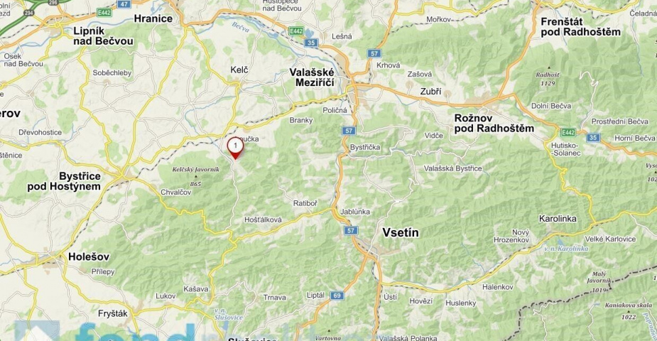 dražba pozemků Rajnochovice