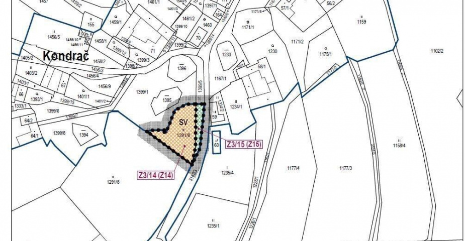 Prodej pozemku Kondrač