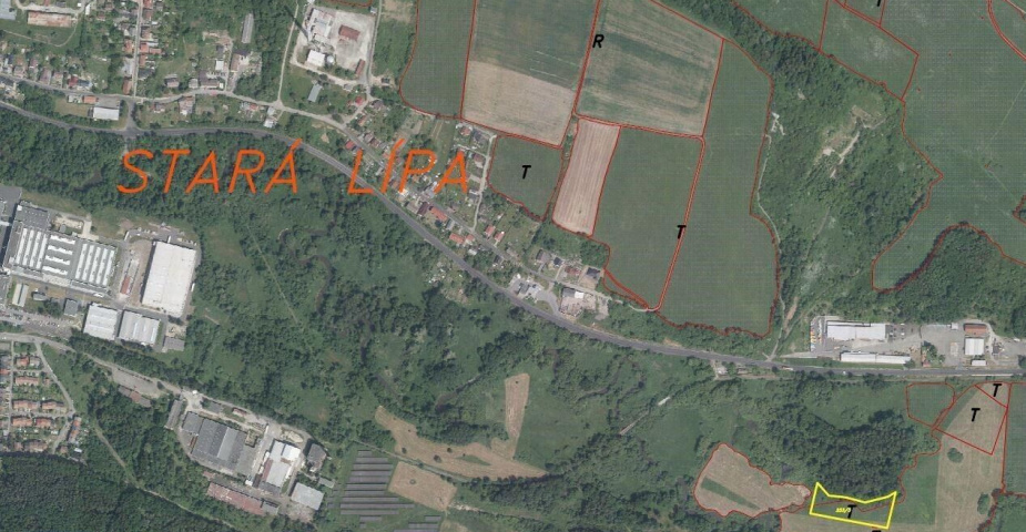 prodej pozemku k.ú. Stará Lípa