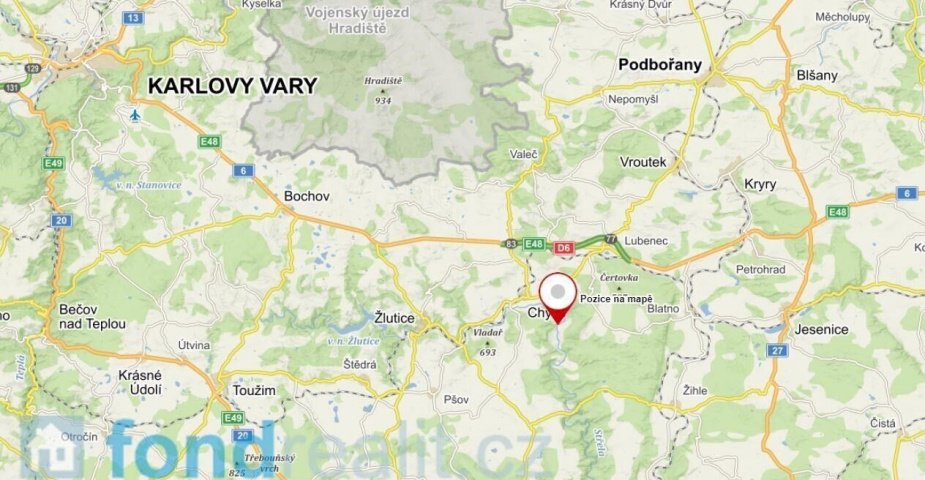 prodej pozemku k.ú Čichořice