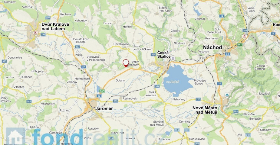 Prodej pozemků Svinišťany,  obec Dolany