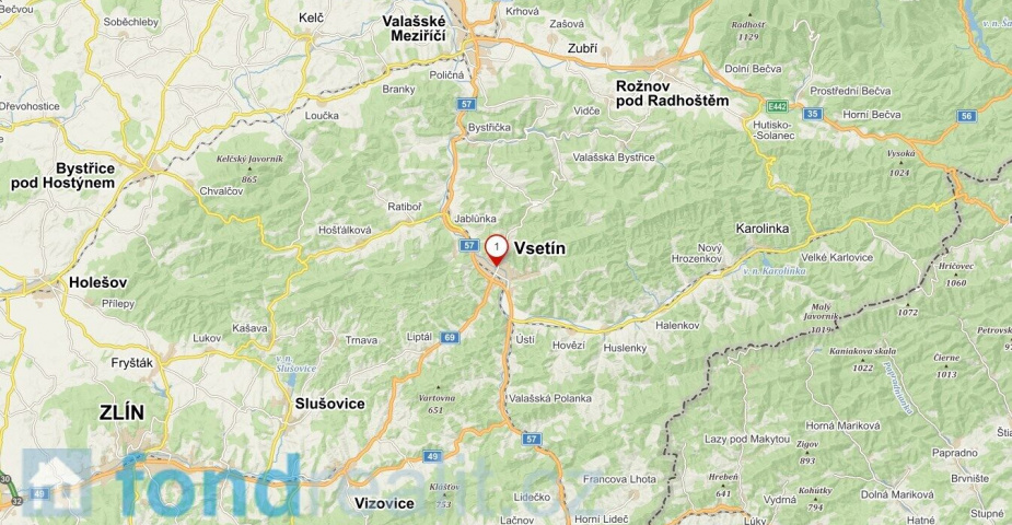 Prodej pozemků Vsetín