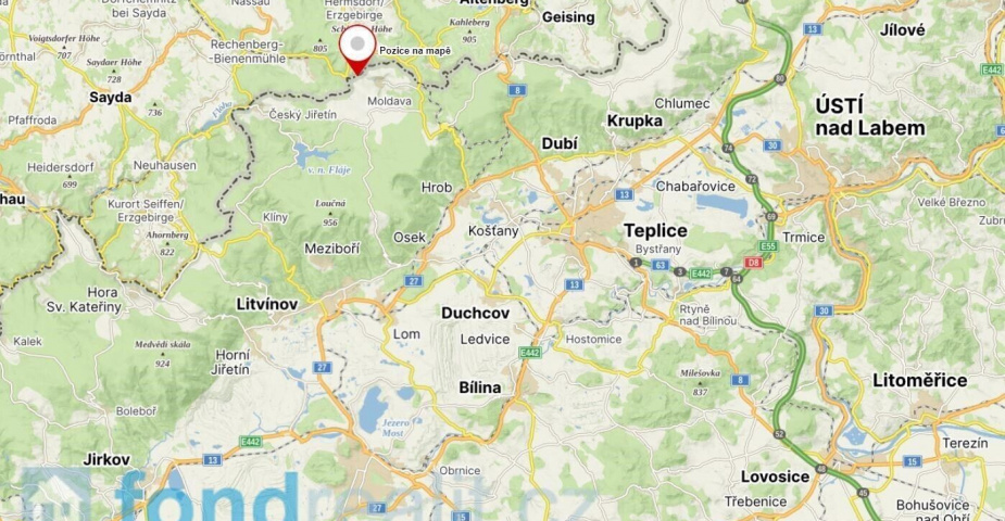 prodej pozemku k.ú Moldava