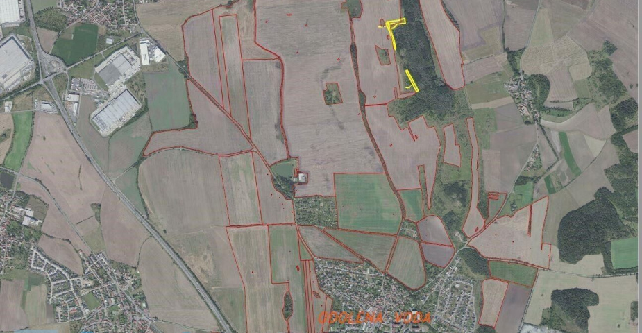 Prodej pozemků Odolena Voda