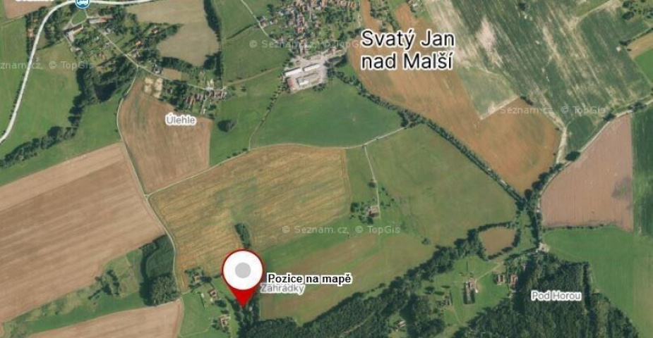 Prodej pozemku Svatý Jan nad Malší