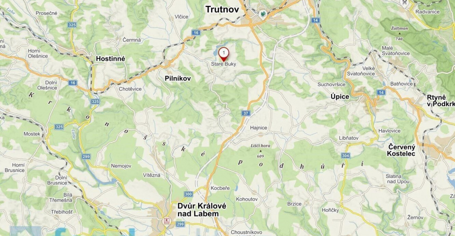 Prodej pozemku Prostřední Staré Buky