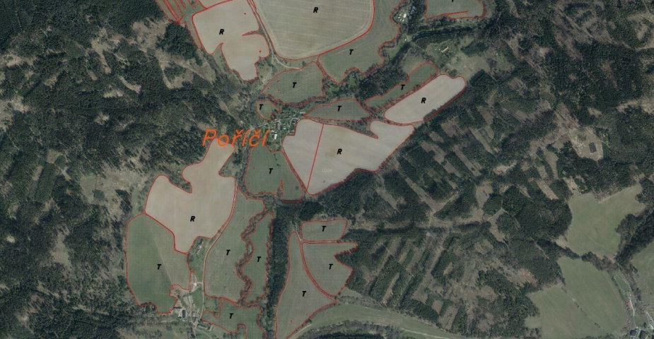 prodej pozemku k.ú Čichořice