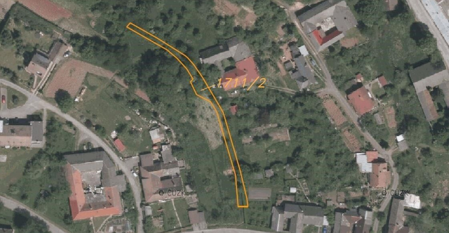 Prodej pozemku Březina u Moravské Třebové, obec Březina