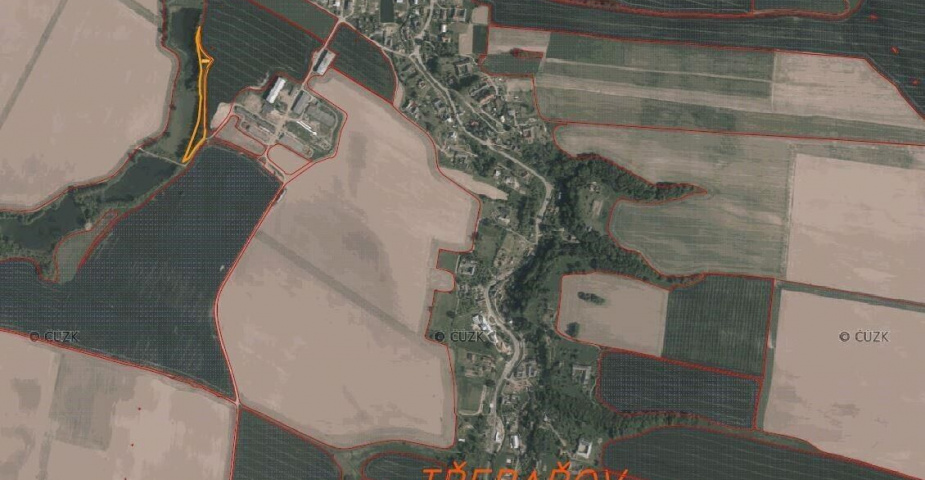 DRAŽBA  pozemku Třebařov