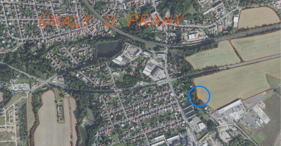 Prodej pozemku Úvaly u Prahy