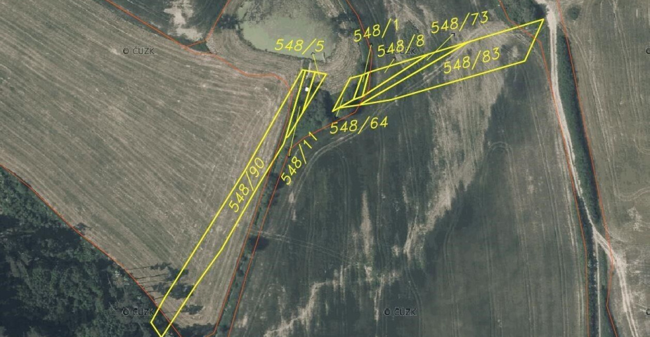 DRAŽBA pozemků Držkrajov