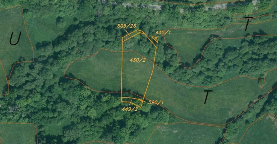 Prodej zemědělských pozemků Hrbov u Lhenic