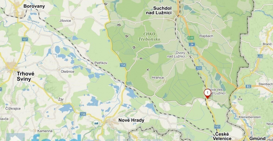 Prodej pozemku Nová Ves nad Lužnicí