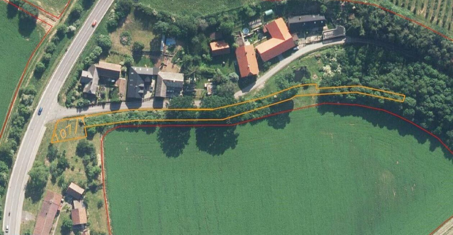 Prodej pozemků Svinišťany,  obec Dolany