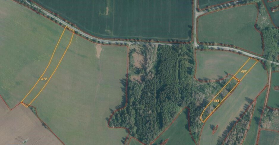 Prodej pozemků Kundratice u Křižanova