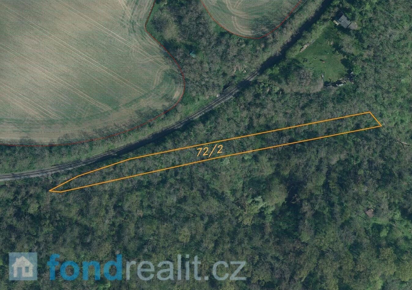 DRAŽBA pozemku Hrušov nad Jizerou, obec Hrušov